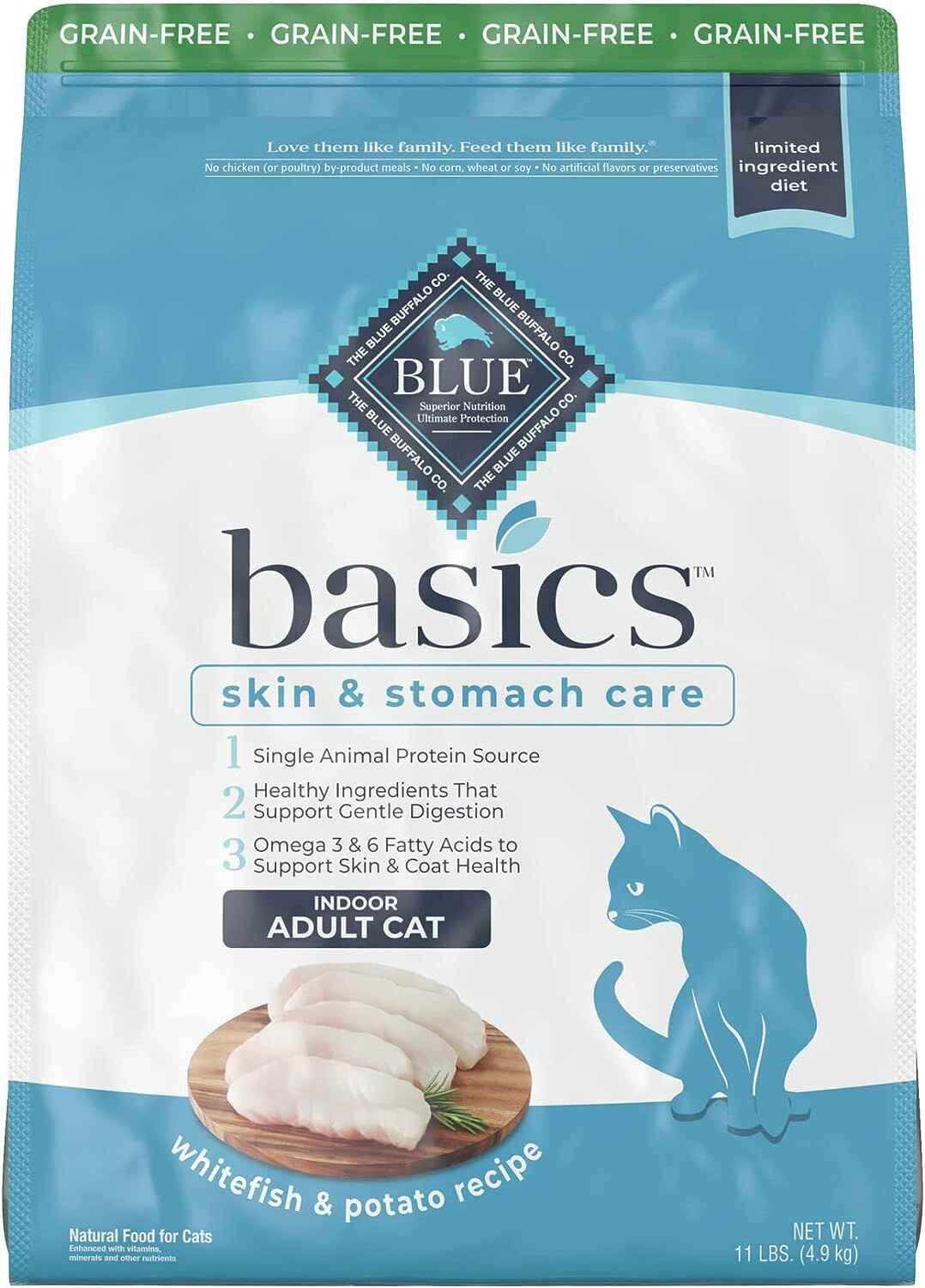 Blue Buffalo Basics Limited Ingredient Dry Cat Food