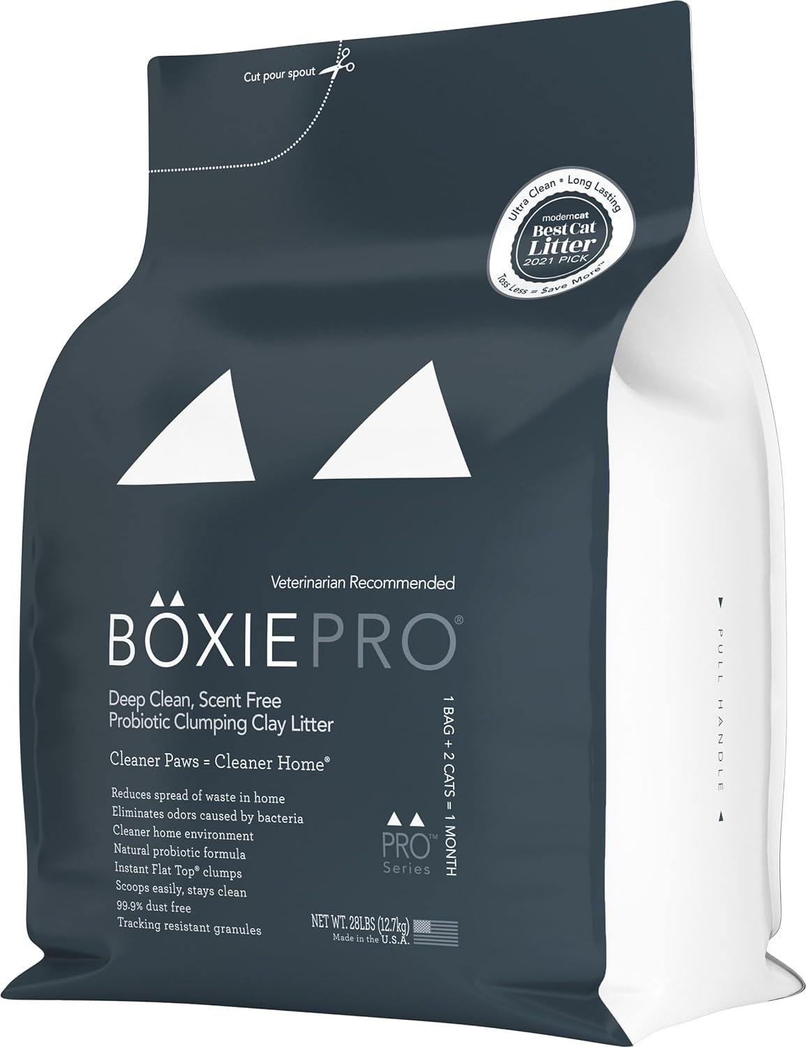 Boxiecat BoxiePro Deep Clean Unscented Clumping Clay Litter