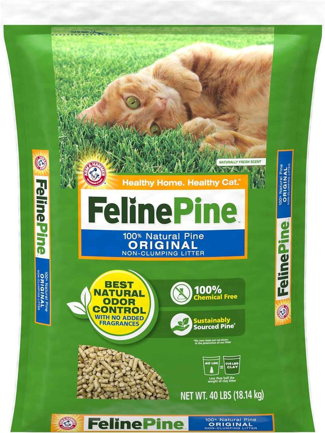 Feline Pine Original Non-Clumping Cat Litter