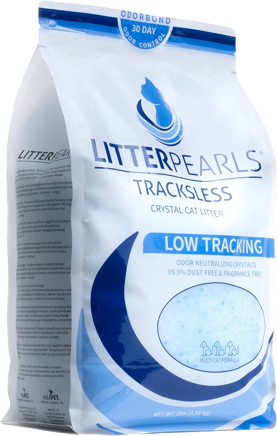 Litter Pearls Trackless Unscented Non-Clumping Crystal Cat Litter