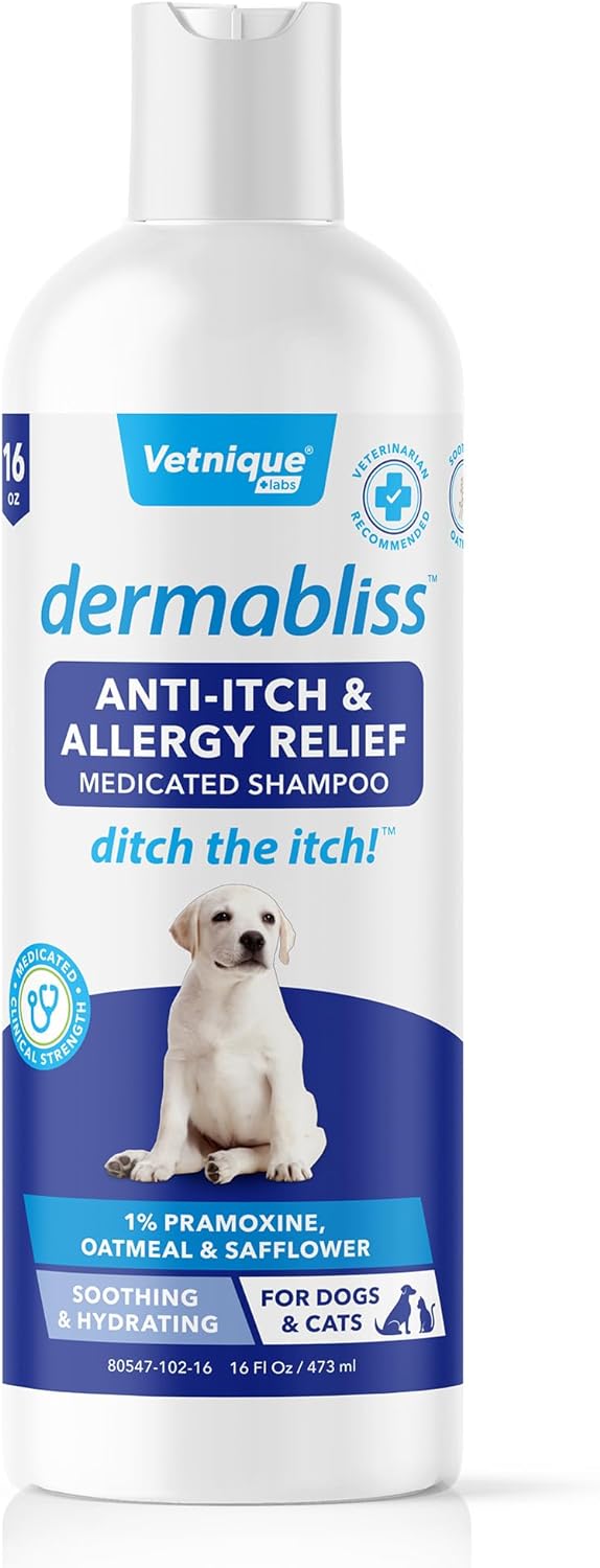 Vetnique Labs Dermabliss Medicated Shampoo Anti-Bacterial