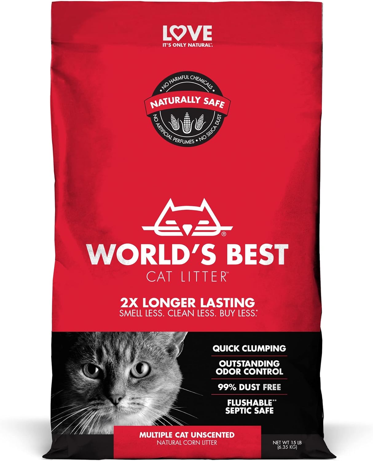 World’s Best Cat Litter Clumping Formula