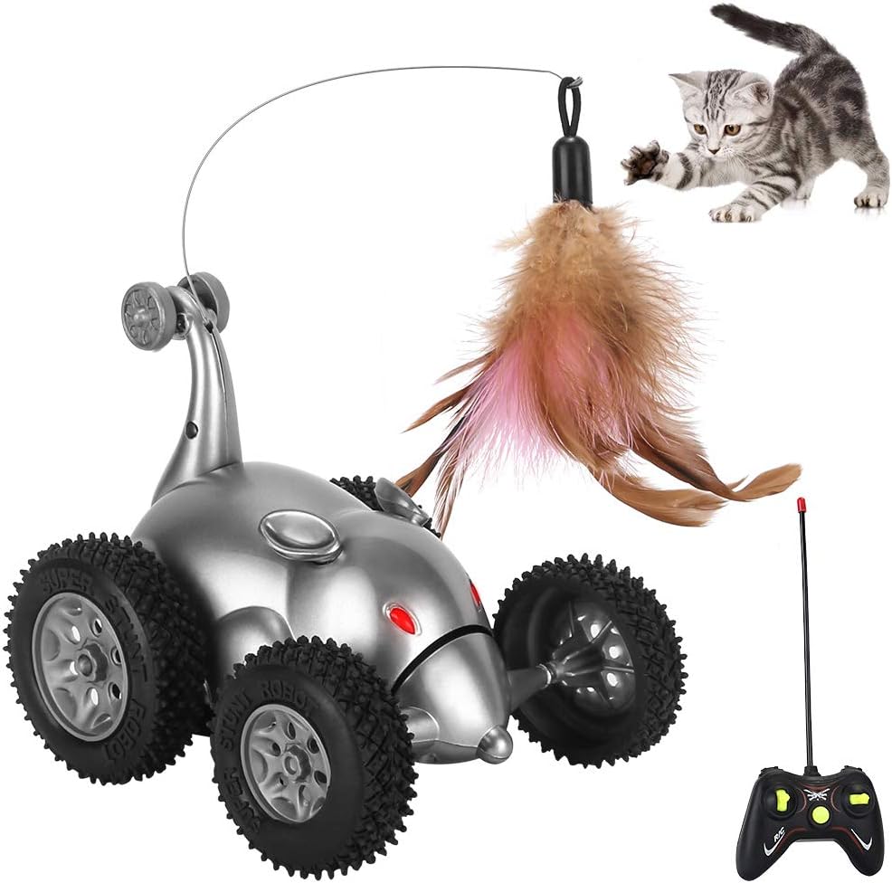 SlowTon Remote Control Cat Toy