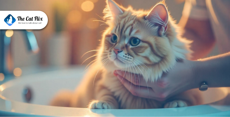 How Can You Bathe an Extremely Sensitive Cat Who Hates Baths_